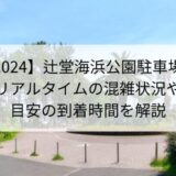 【2024】辻堂海浜公園駐車場のリアルタイムの混雑状況や目安の到着時間を解説